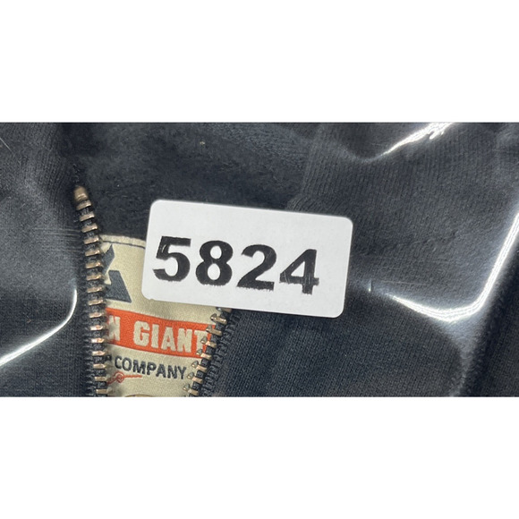American Giant Classic Full Zip Hoodie Sweatshirt Womens Small Black Heavy USA - Picture 12 of 12